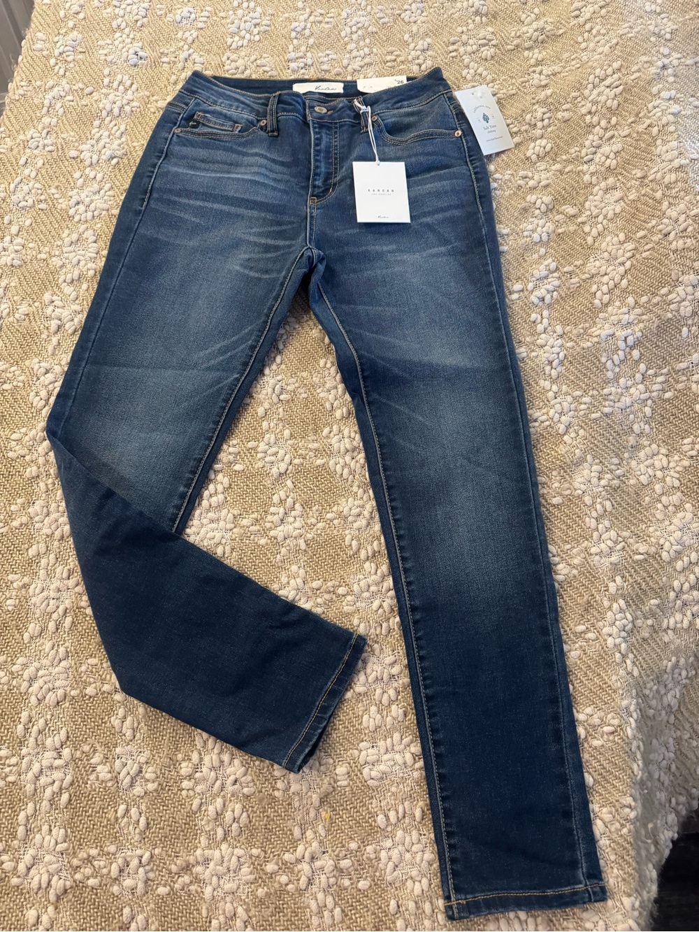 KanCan Women's Mid Rise Stretchy Skinny Jeans Size 5/25 NWT